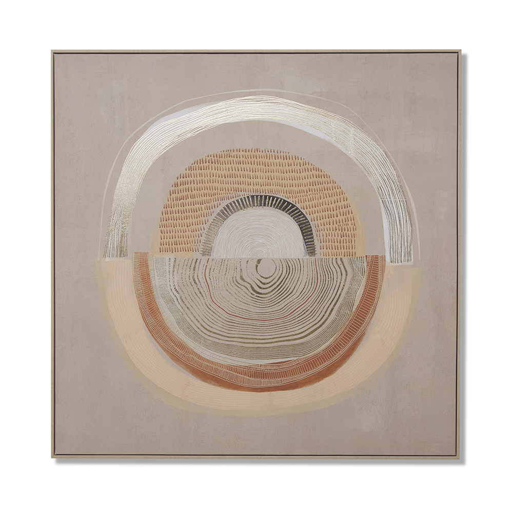 Oasis Earth Circle Large Canvas