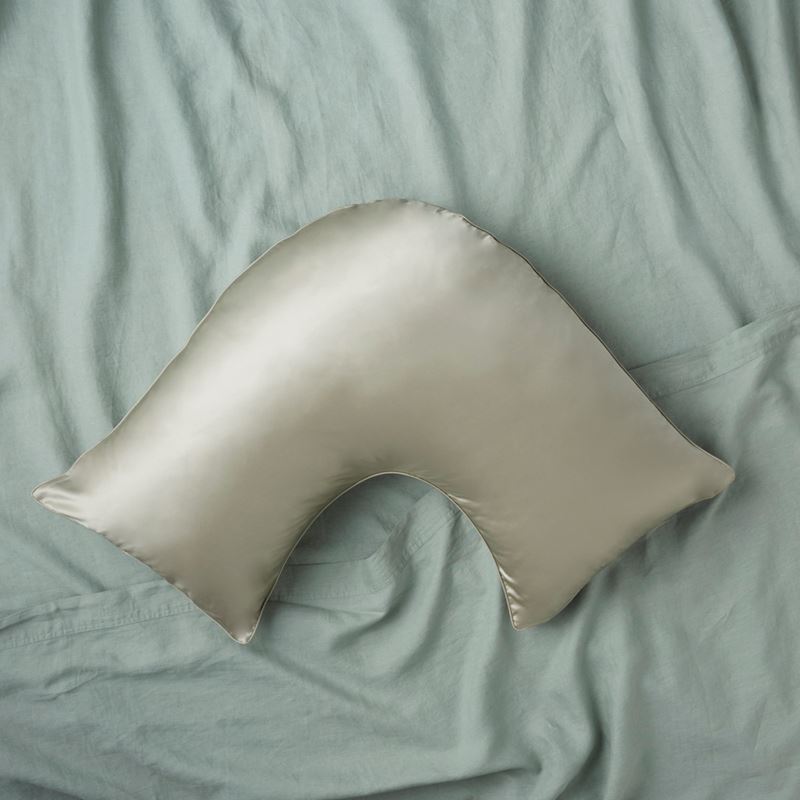 Pure Silk Tea Green Pillowcases