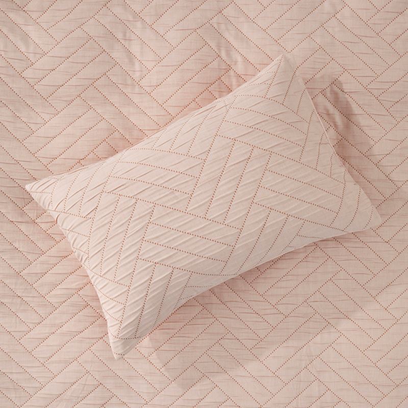 Rex Clay Jacquard Quilt Cover Set