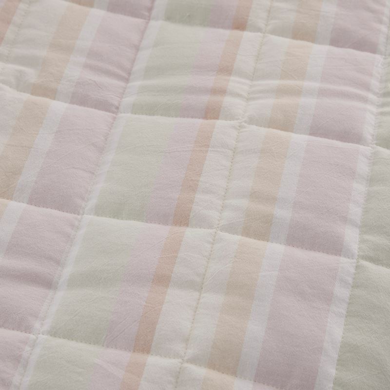 Neapolitan Stripe Quilted Coverlet Separates