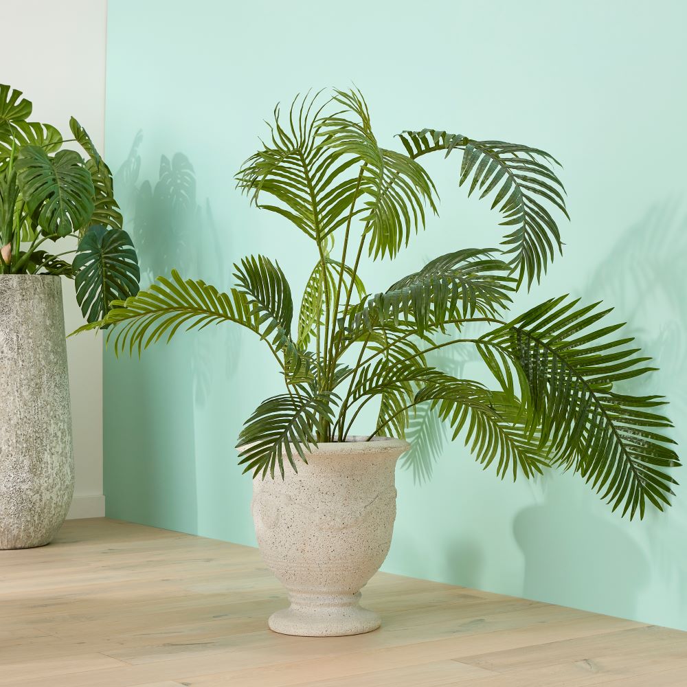 Riviera Antique White Urn