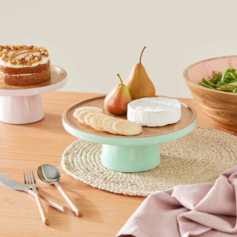 Gelato Mint Timber Servingware