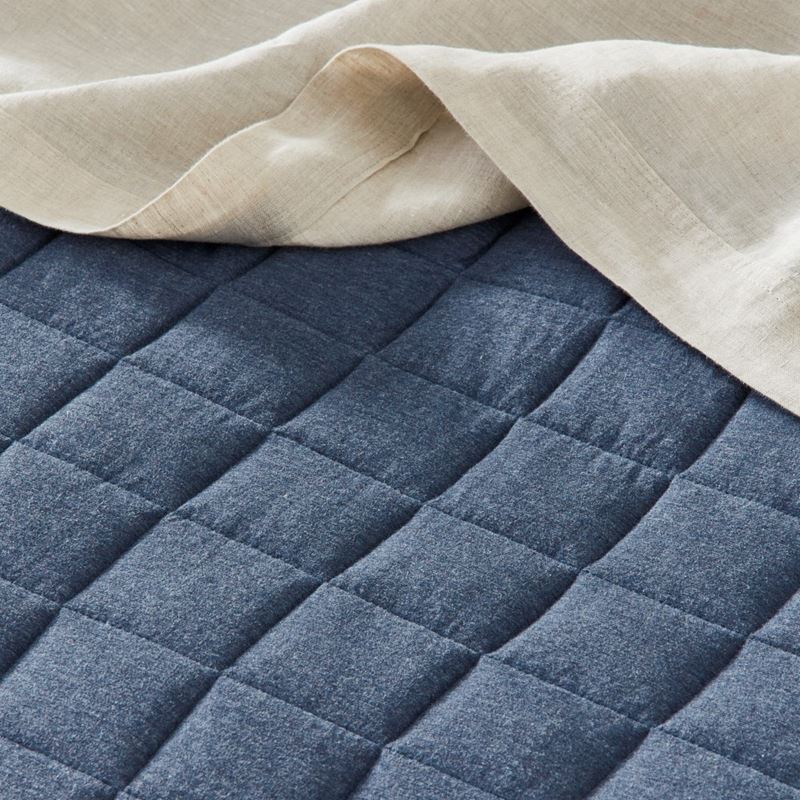 Sorrento Denim Jersey Quilted Quilt Cover Separates