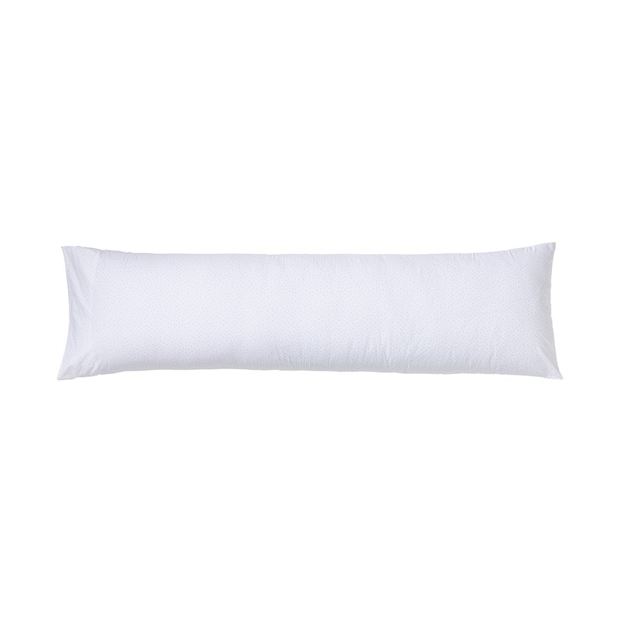 Fresh Cotton Percale Fleck Grey Body Pillowcase