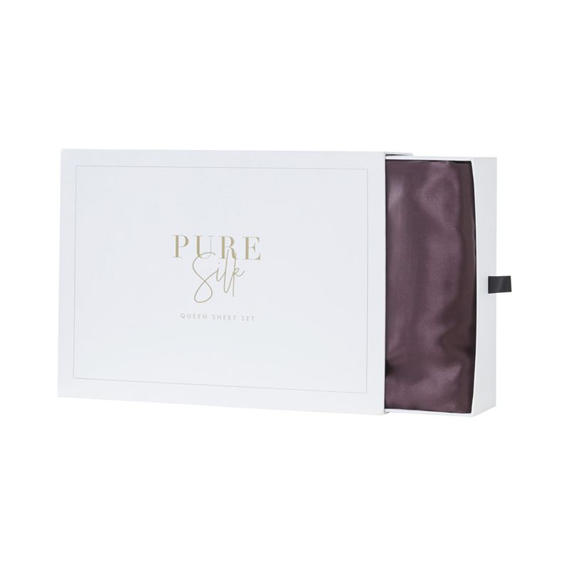 Pure Silk Black Sheet Set