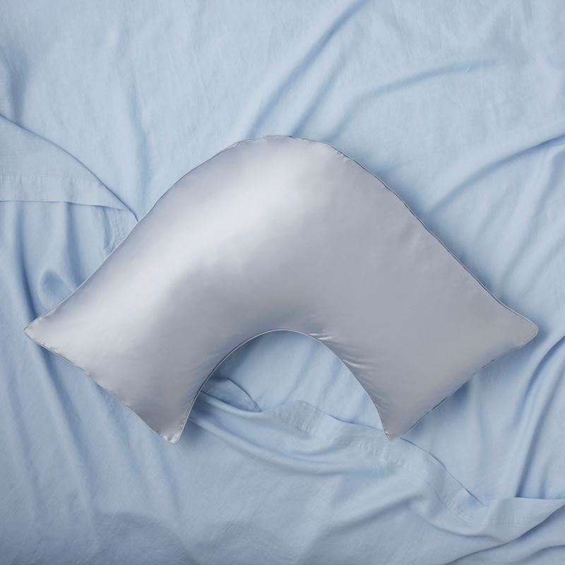 Pure Silk Soft Blue Pillowcases