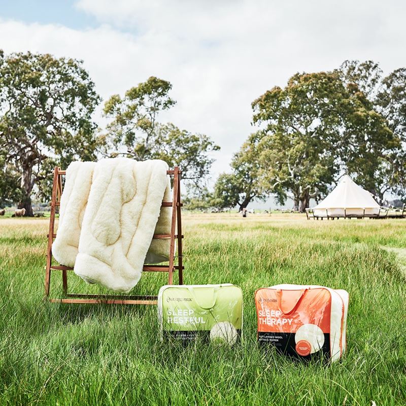 Sleep Restful Wool Mattress Topper