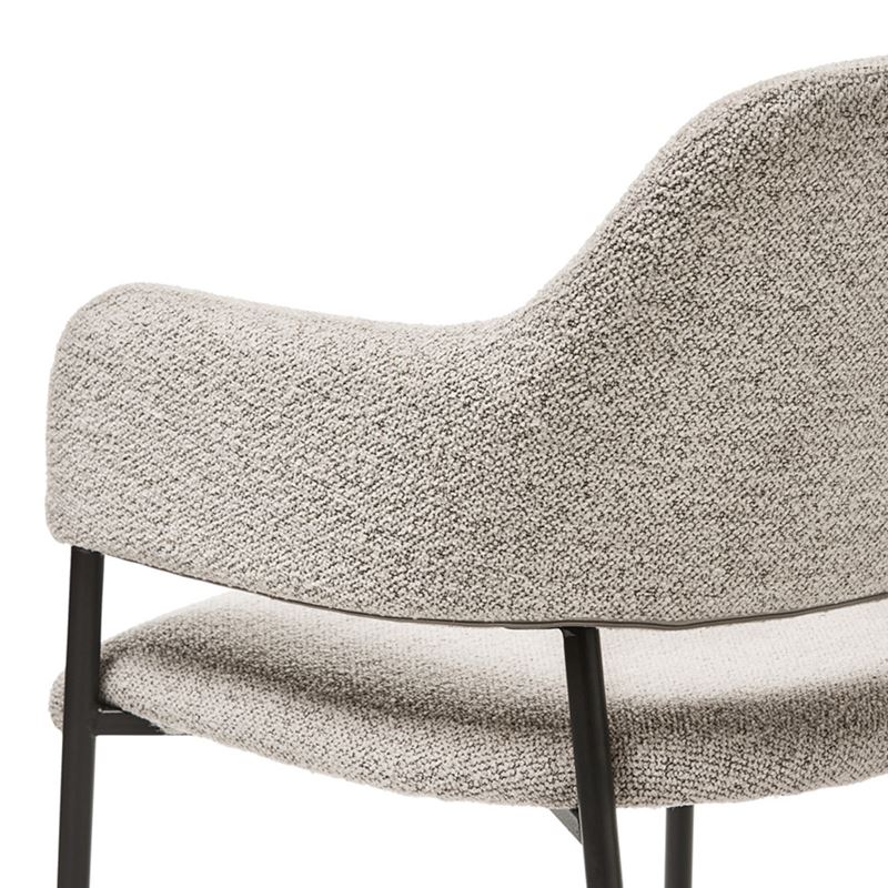 Rhodes Beige Boucle Dining Chair Set of 2