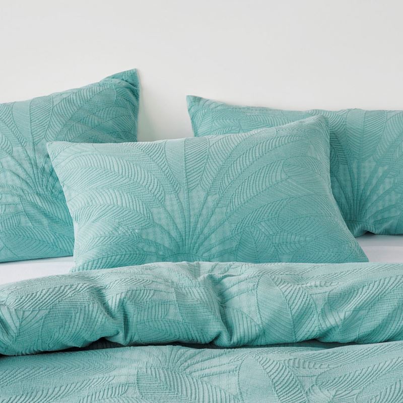 Acai Aqua Matelasse Quilt Cover Separates