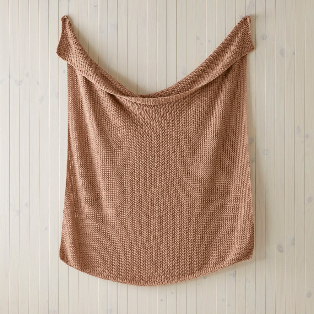 Hallstatt Hazelnut Chunky Knit Throw