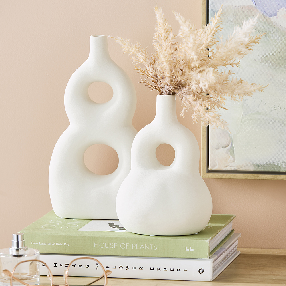 Athol White Vase