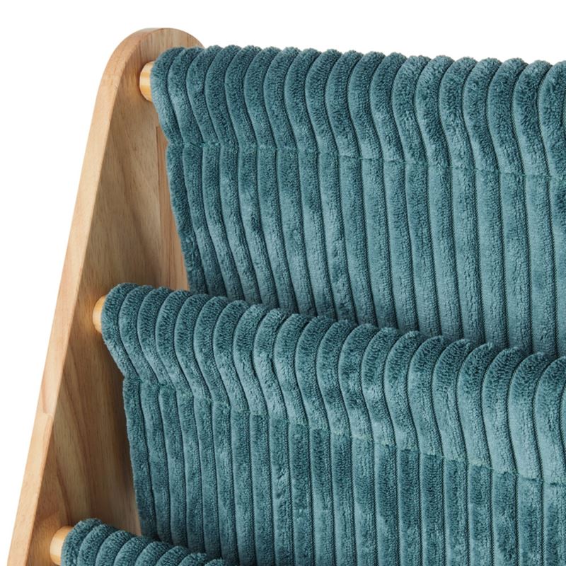 Kai Ocean Blue Cord Bookshelf