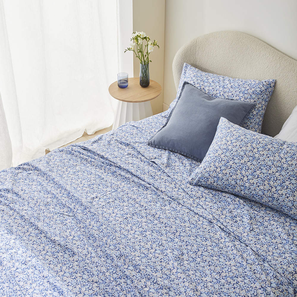 Libertine French Blue Printed Sheet Set