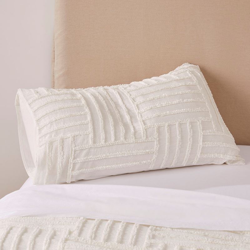Drew White Tufted Quilt Cover Separates