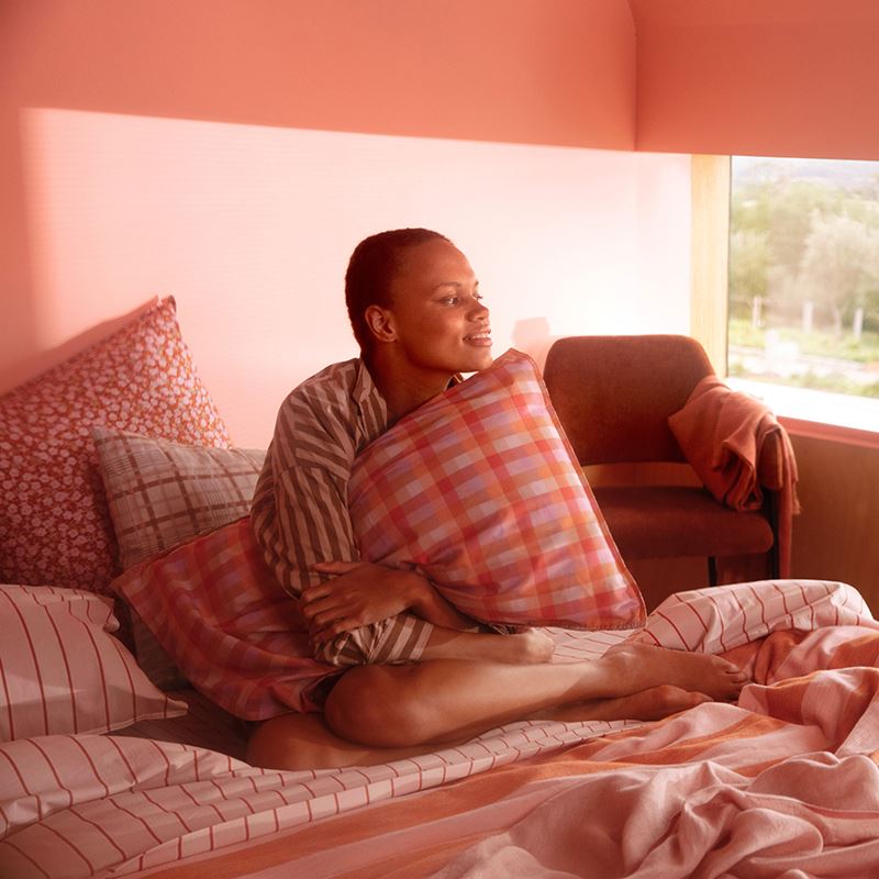 Sunset Paprika Floral Quilt Cover Set + Separates