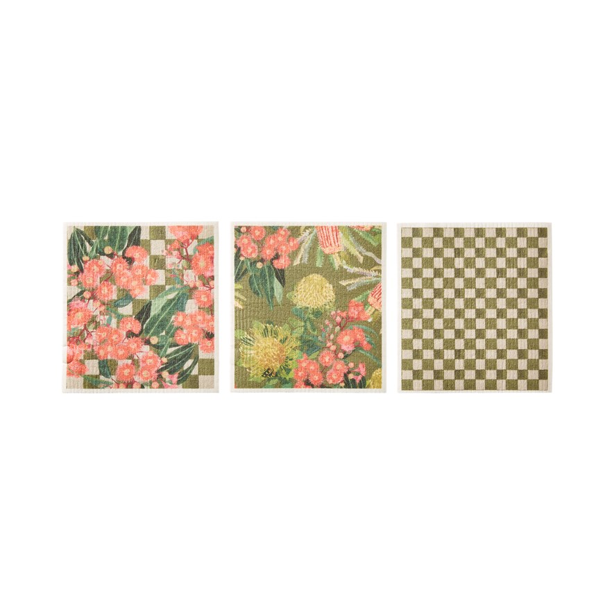 Nature is Waiting Printed Dish Cloth 3 Pack