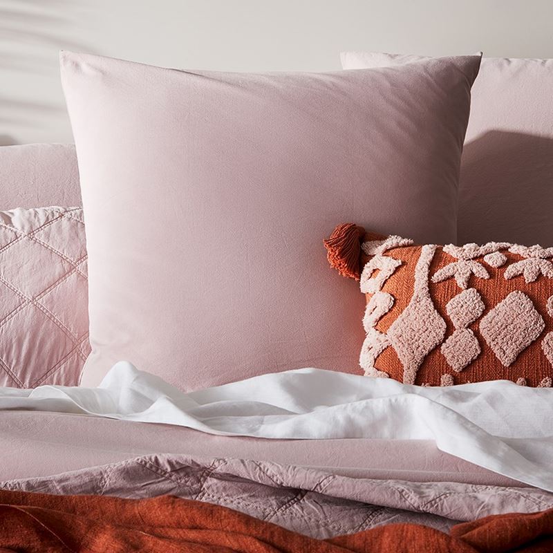 Stonewashed Cotton Violet Quilt Cover Separates