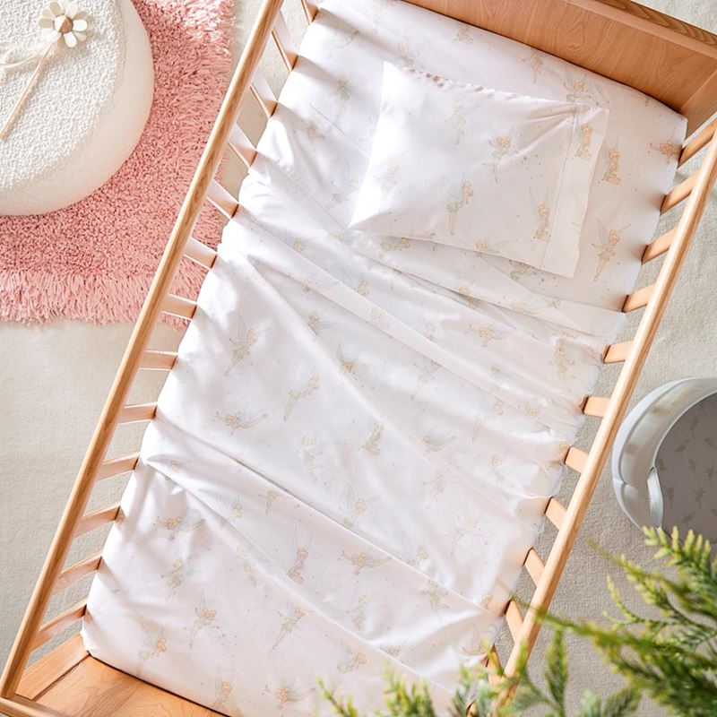 Tinkerbell White Sheet Set