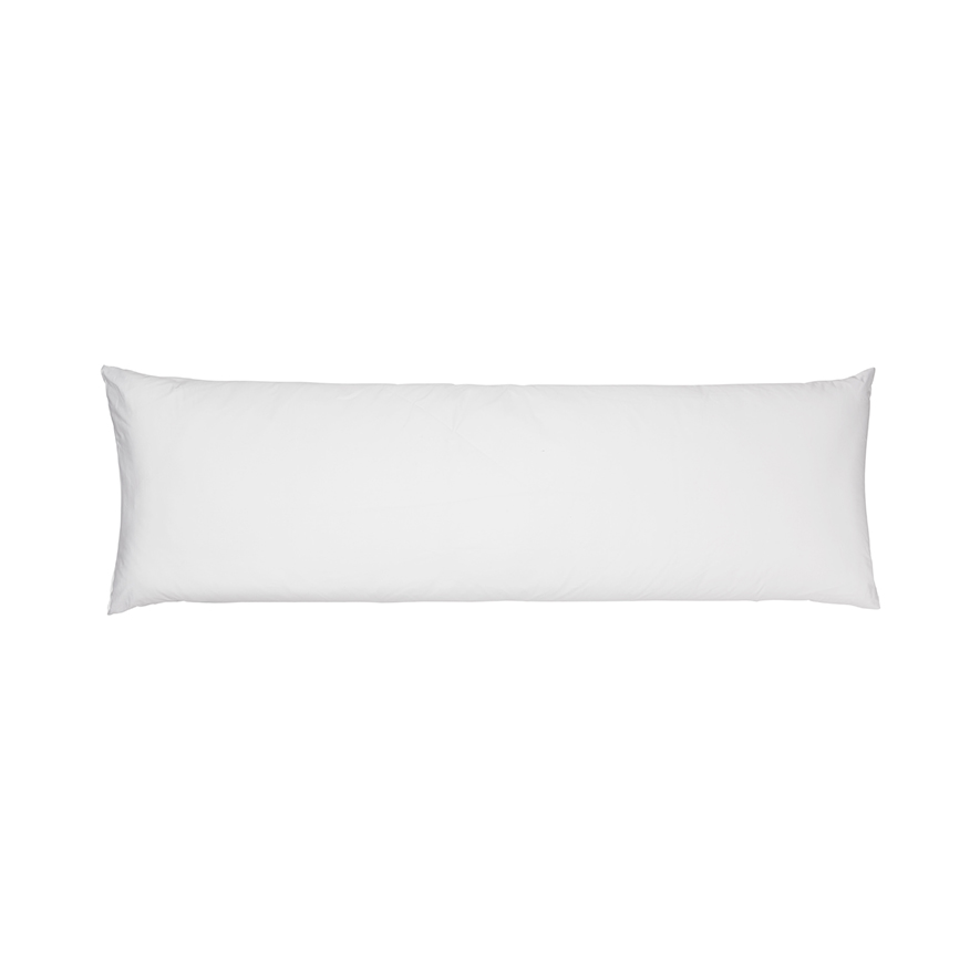 Fresh Cotton Percale White Body Pillowcase