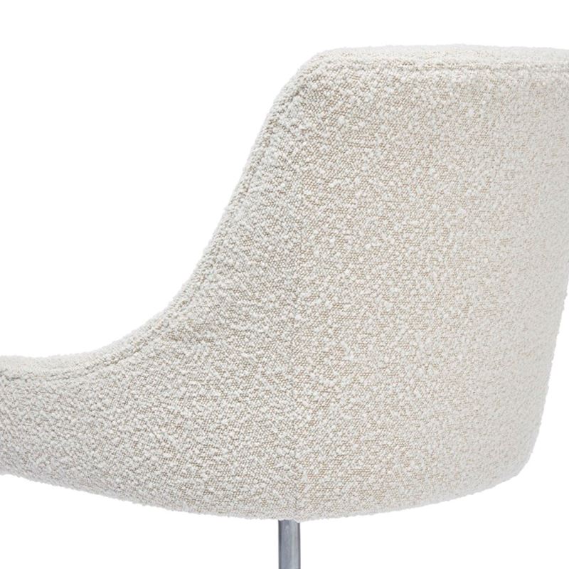 Neville Cream Boucle Desk Chair