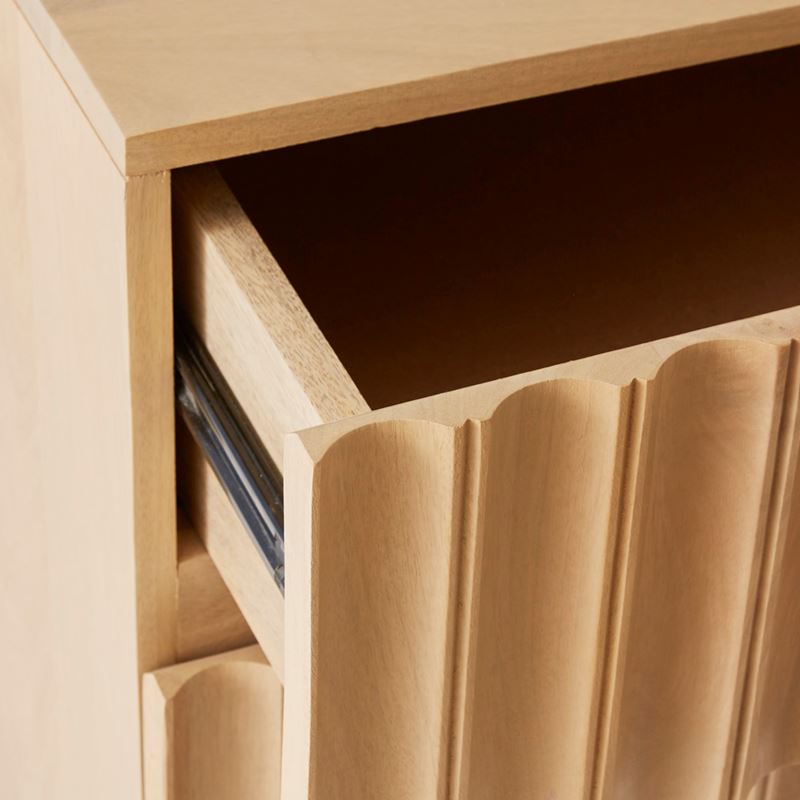 Bari Natural 6 Drawer Chest