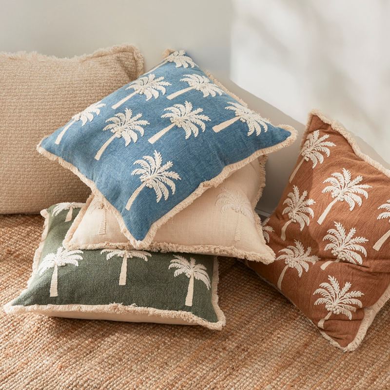 Coconut Palm Brown Cushion