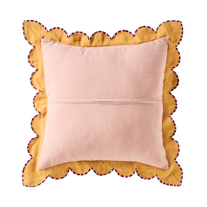 Ari Pink & Mustard Cushion