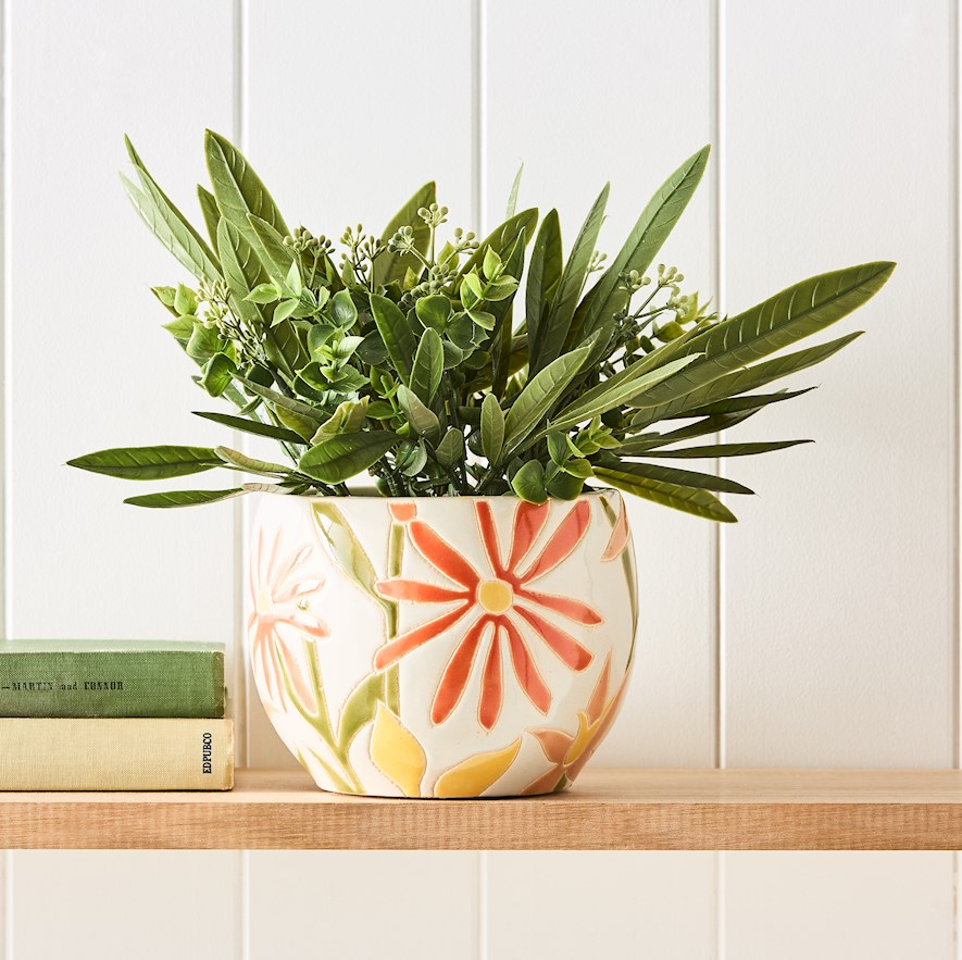 Eucalyptus Green Potted Fern