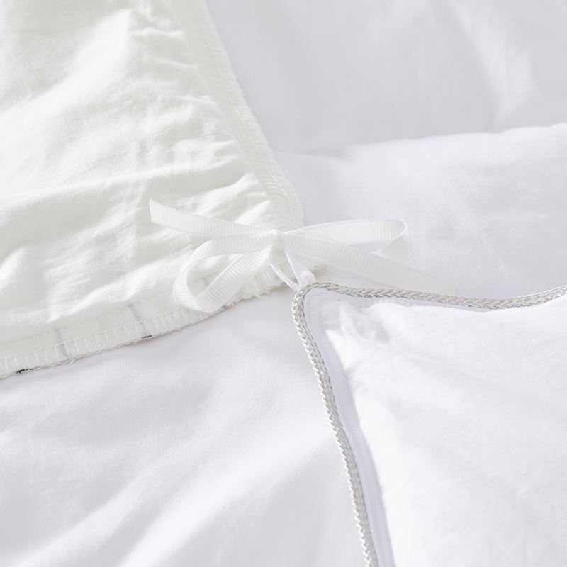 Stonewashed Cotton Cocoa Quilt Cover Separates