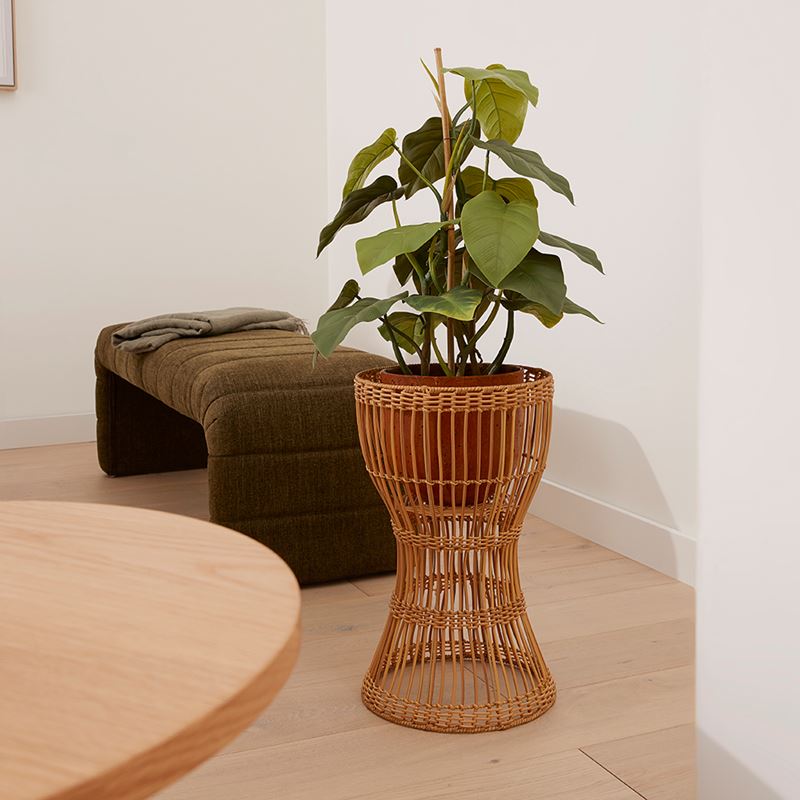 Sunflower Natural Plant Stand