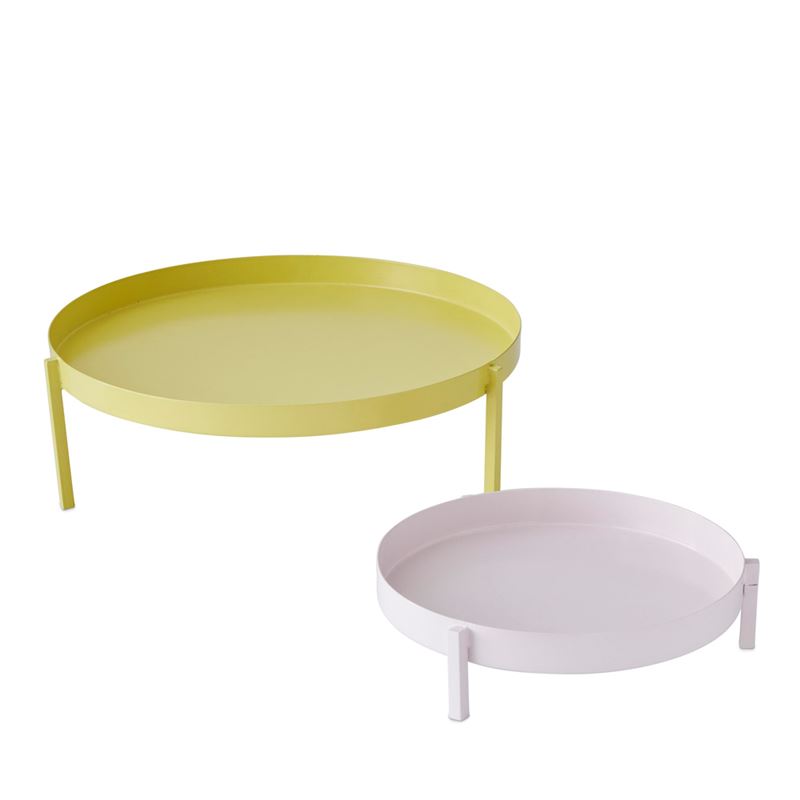 Milano Lemon Metal Tray