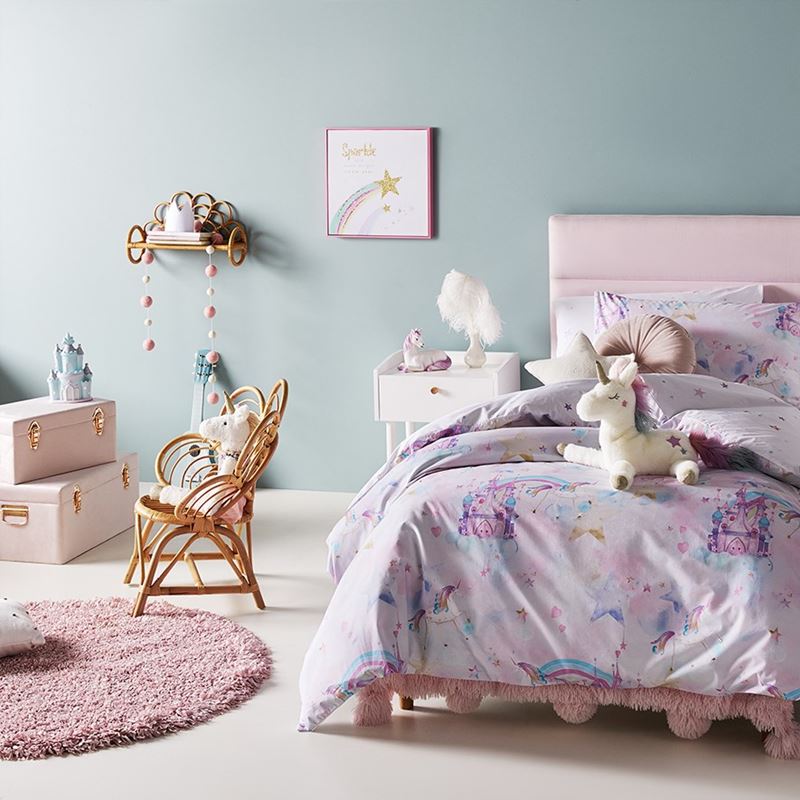 Magical Kingdom Sorbet Quilt Cover Set