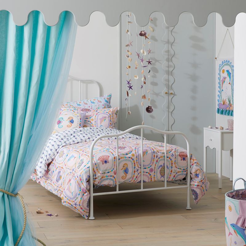 Karina Jambrak Mermaids Treasure Sandy Pink Quilt Cover Set