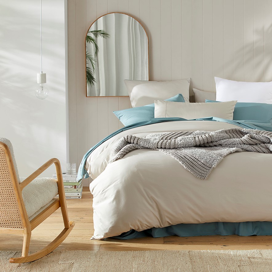 World's Softest Cotton Sand Quilt Cover Separates