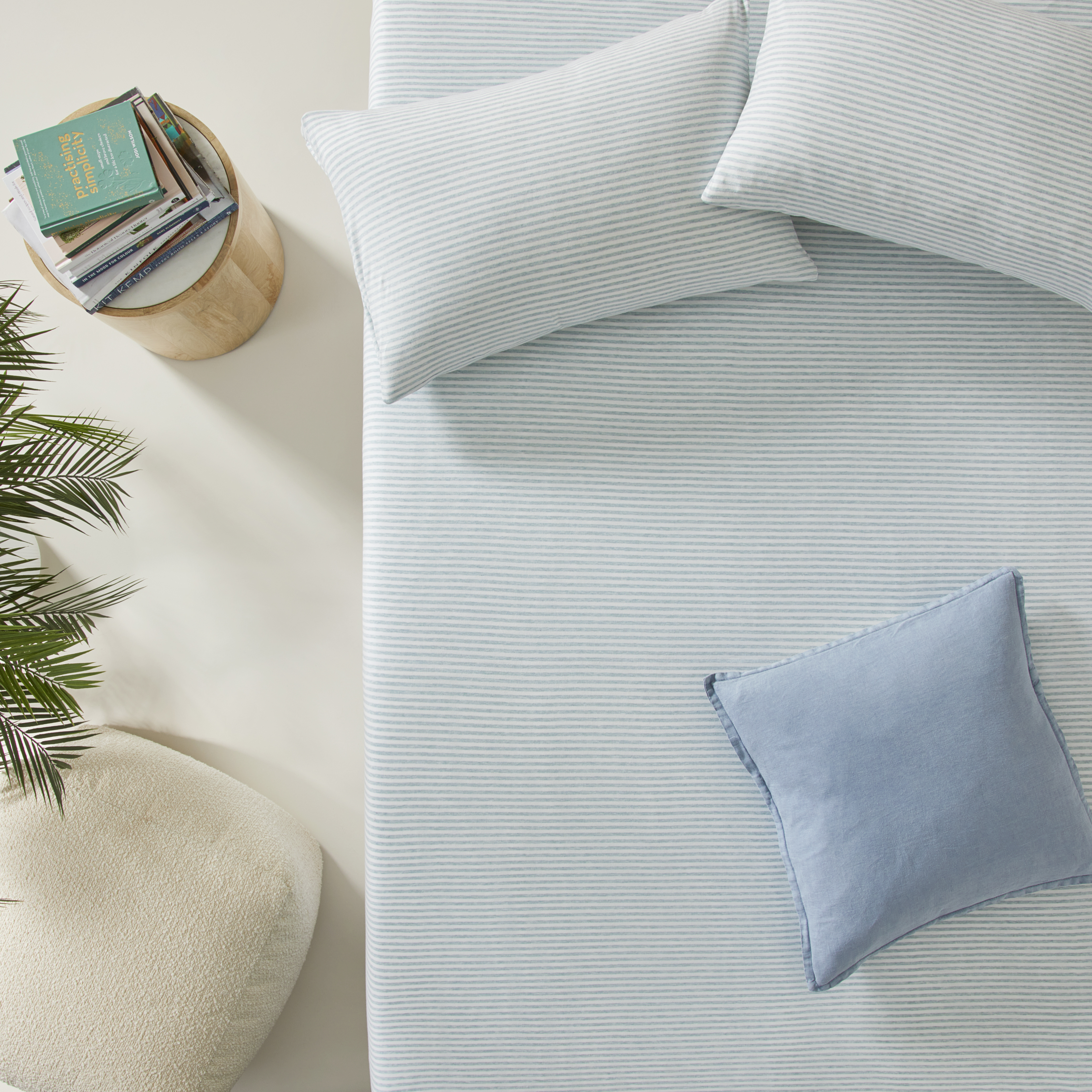 Ultra Soft Jersey Stem Stripe Sheet Separates