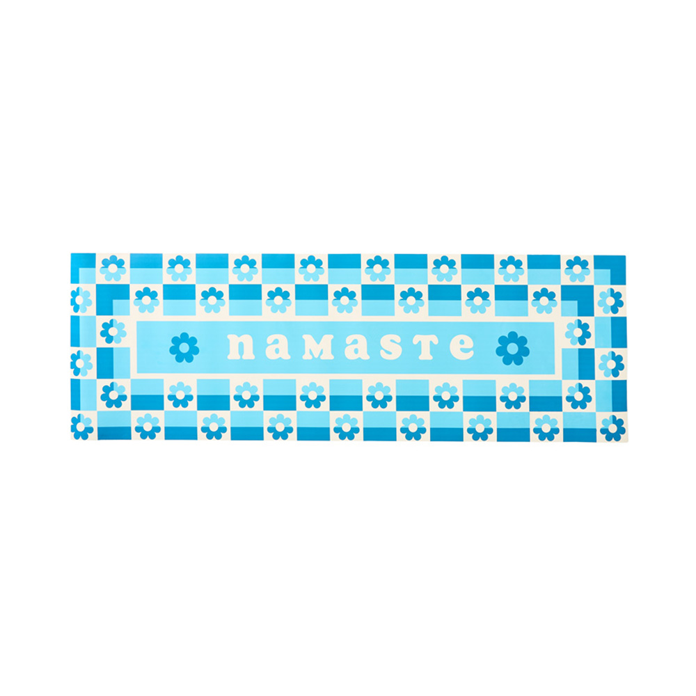 Yoga Namaste Blues Mat