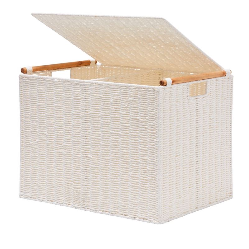 Kendrick White Laundry Baskets