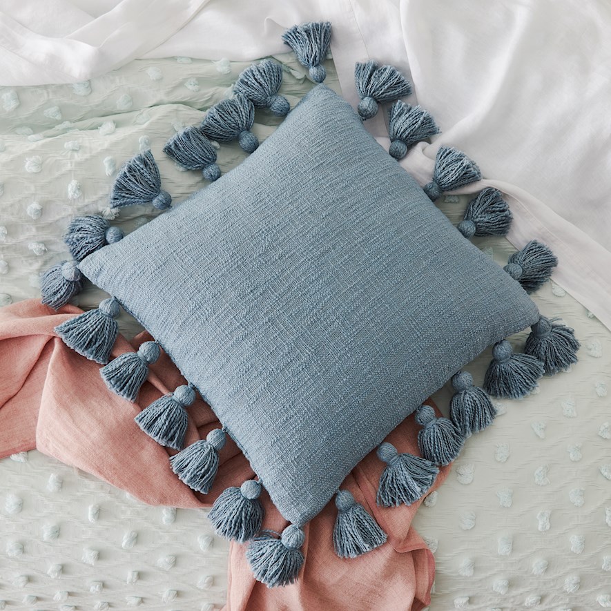 Aries Blue Rain Cushion