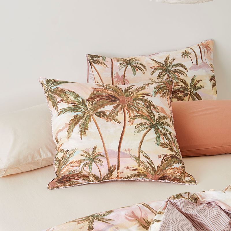 Sunset Palm Quilt Cover Set + Separates