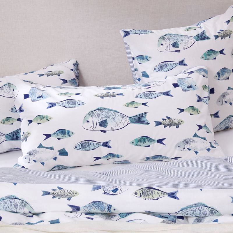 Bluefin Blue Quilt Cover Set + Separates