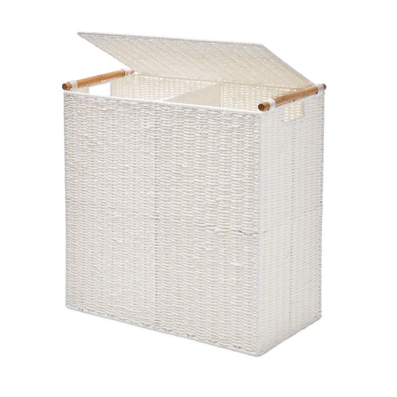 Kendrick White Laundry Baskets