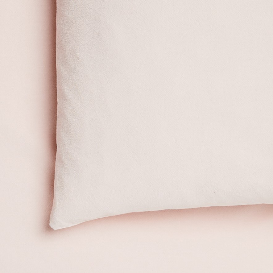 Stonewashed Cotton Tutu Pink Fitted Sheet Set