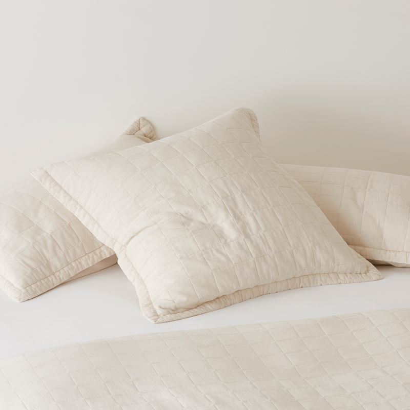 Mosman Sand Quilted Quilt Cover Separates