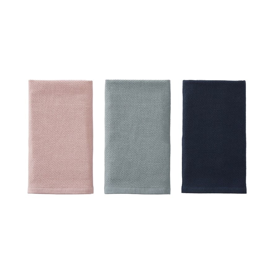 Luxe Winter Haze Tea Towel Pack of 3