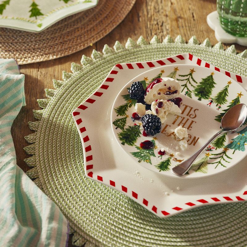 Christmas Multi 'Tis The Season Plate