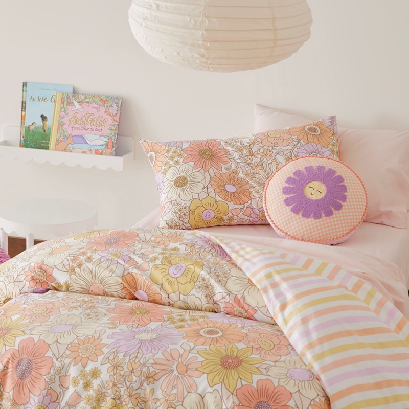 Farrah Sunset Floral Quilt Cover Set
