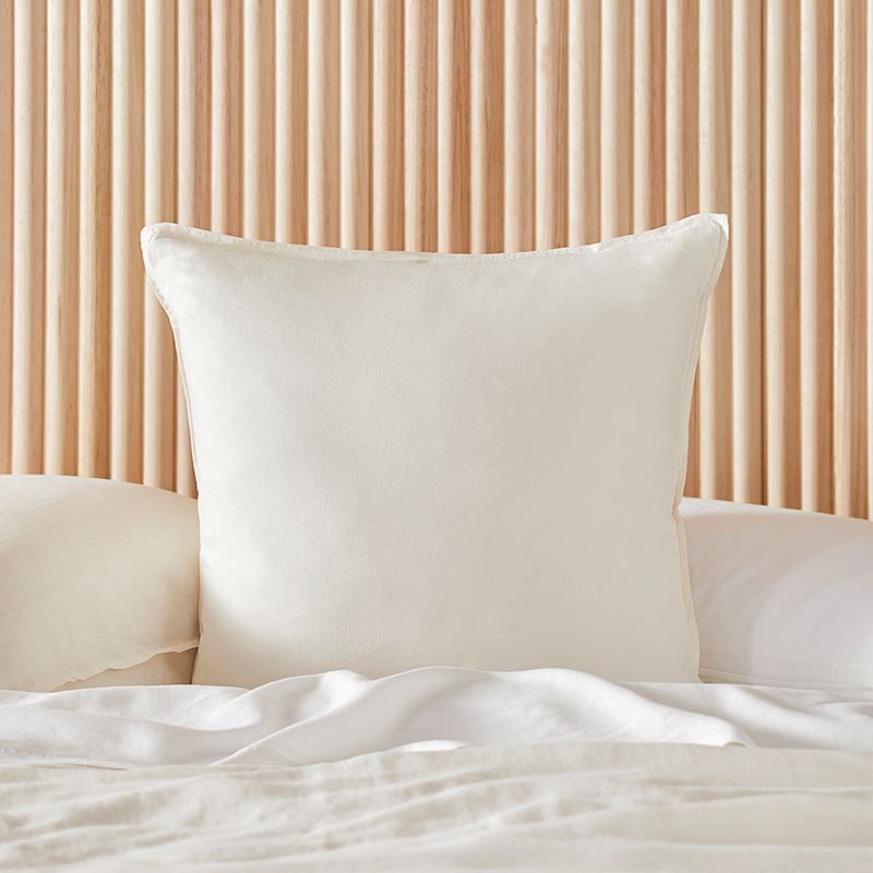 Vintage Washed Linen Pearl Quilt Cover Separates