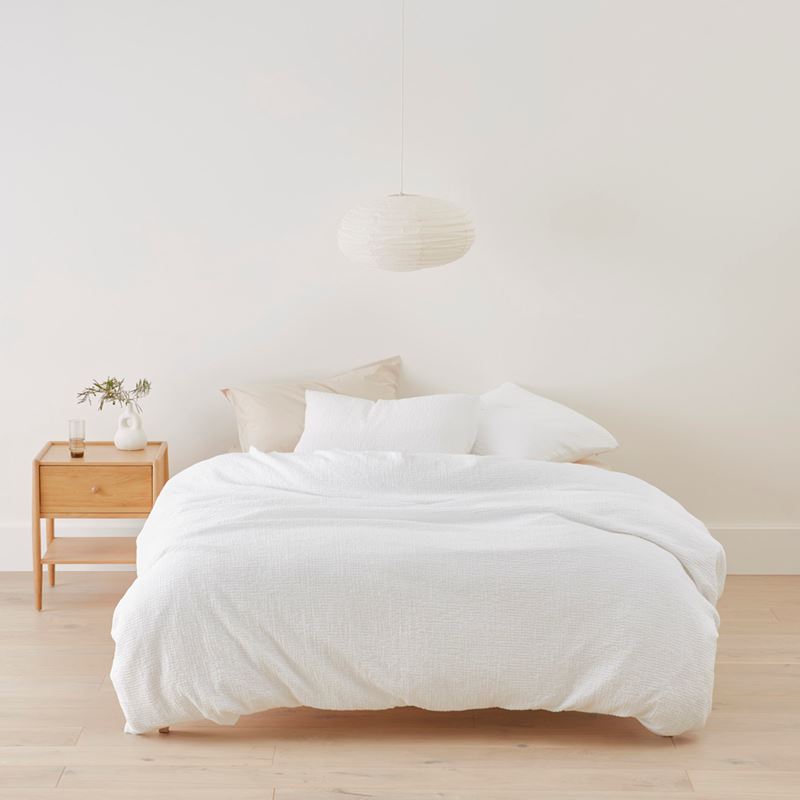 Aspen Snow Quilt Cover Set + Separates