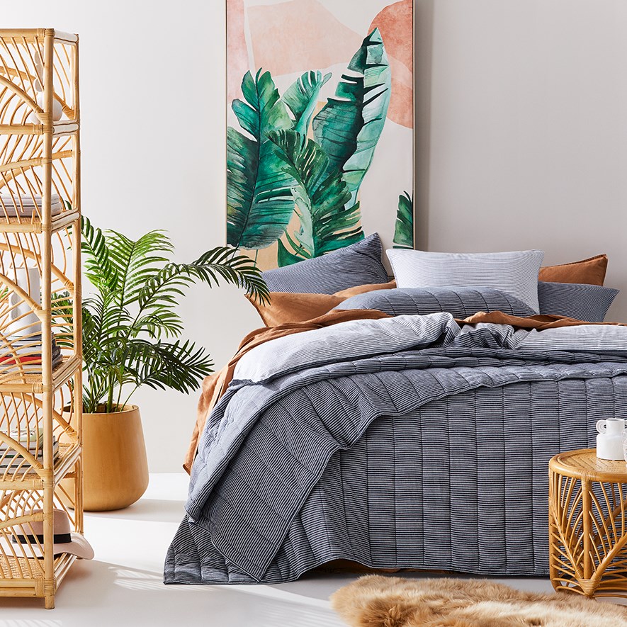 Cove Navy Coverlet Separates