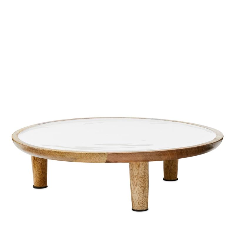 Blanco Timber Natural & White Platter